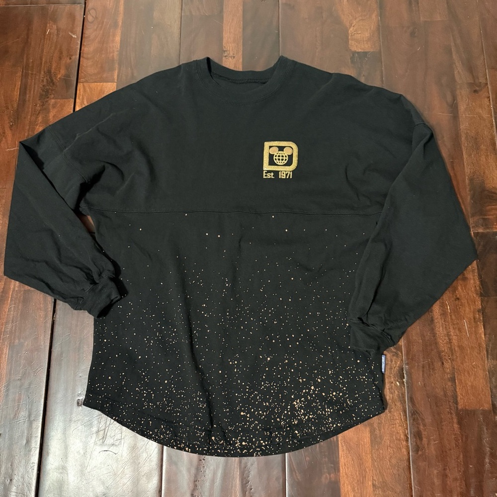 Walt Disney World Belle Of The Ball Black And Bronze Spirit Jersey Size Small